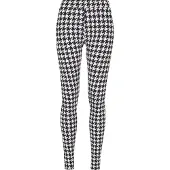 Urban Classics Leggings zwart / wit
