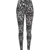 Urban Classics Leggings grijs / zwart / wit