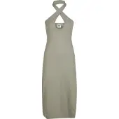 Urban Classics Jurk olijfgroen
