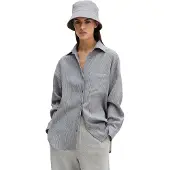 Marc O'Polo Blouse lichtgrijs / donkergrijs