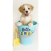 Carbotex Badlaken hond in emmer Hello Summer 70x140 cm