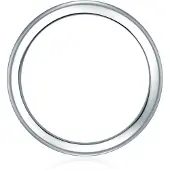 Männerglanz Ring zilver