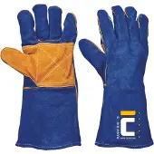 Cerva 01020069 PUGNAX BLUE gloves leather