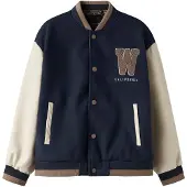 Name it Tussenjas 'NKMMikado' beige / navy / bruin