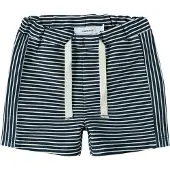 Name it Broek 'NBMFiber' navy / wit