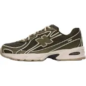 New Balance Sneakers laag '740' kaki / olijfgroen / zwart / offwhite