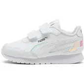 Puma ST Runner v4 Holo sneakers, Wit/Zilver, Maat 32,5