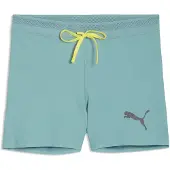 Puma Sportbroek 'Lightspeed 3' geel / petrol