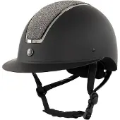 Br rijhelm Omega Glamourous 52 / 54 Zwart
