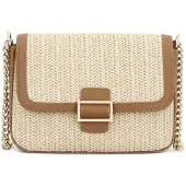 Kazar Schoudertas camel / lichtbeige