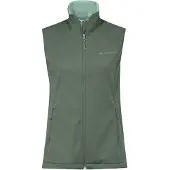 Vaude - Women's Everhike Softshell Vest - Softshellbodywarmer 38, olijfgroen