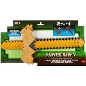 Mattel Minecraft Sword-pickaxe Transformation Figure Bruin,Goud Kinderen