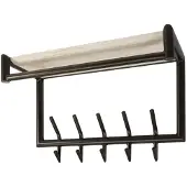 Lt-luce Kapstok Terra Roede & Hoedenplank 3x7 haken 85cm
