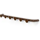 Spinder Design kapstok Retro 6 Kapstok - Chocolate Brown - 6 haken