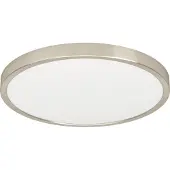Eglo Led plafonnière Fueva 6 rond - rvs - Ø 38,9cm