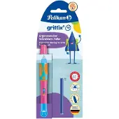 Pelikan Griffix vulpen - Linkshandig - Roze - Blister