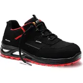 ELTEN Hannah Xxtl Laag Esd S3 Zwart/rood | Maat: 42