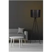 Opviq Vloerlamp Cymbeline Black | Opviq kunststof zwart 38x38x145 cm vloerlampen | NADUVI