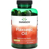 Swanson Health - Lijnzaadolie 1000 mg, 200 capsules