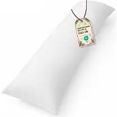 Mira Zwangerschapskussens – Zijslaapkussen - Voedingskussen – Wit - ‎138cm x 51cm x 1cm