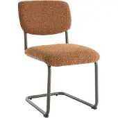 Fonq Fero Eetkamerstoel - Bouclé - Chocolate