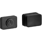 Artitec WC garnituur 5-8 mm Minimal mat zwart PVD