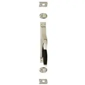 Intersteel pomp-espagnolet Ton 222 - nikkel mat/ebbenhout