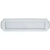 Artitec Brievenbus Briefplaat Art-Nouveau mat chroom