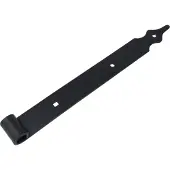 Online Deurbeslagshop Duimheng Ø16 400mm rustiek zwart