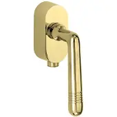 Artitec SKG2 Draaikiepgarnituur afsluitbaar Art-Deco/Elegant messing gelakt