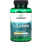 Swanson Health - Lysine, 500mg Vrije Vorm - 100 capsules
