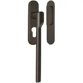 Formani Rivio by Gensler GL231Y massieve set hefschuifdeurbeslag inclusief cilindergat PC69 - brons