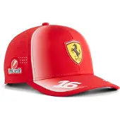 Puma Scuderia Ferrari Replica Leclerc baseballpet, Rood