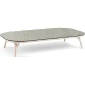 Tierra Outdoor Loungetafel Nora Beige 120 X 70 X 25 Cm