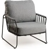 Tierra Outdoor Loungestoel Rivera Zwart