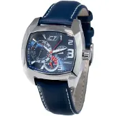 Chronotech CC7049M-03 horloge. Quartz, blauw. Heren.