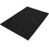 KOTARBAU Droogloopmat, Schoonloopmat, Deurmat, Polyester + Gummi, 60 x 90 cm, Grijs, Rechthoekig, Inloopmat, Deurmat Antislip, Vuilvanger, voor Binnen, Entreemat