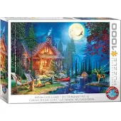 Eurographics Moon Lake Cabin By Dominic Davison (1000 stukjes)