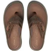 Clarks Wesley Zonne Bijenwas Leren Sandalen