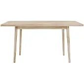 Stolab Miss Holly tafel 235x100 cm eikenhout lichte matte lak, 2 inlegbladen
