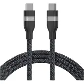 Anker Usb-c Naar Kabel Zacht Bio-gevlochten 09m 240w Zwart Usb-kabel 09 M