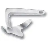 Lalizas Bruce Stainless Steel Anchor Zilver 15 kg