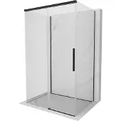 Mexen Rox-3S 3-zijdige schuifdouchecabine 95 x 75 , transparant, zwart - 8C2-095-075-70-00-3S