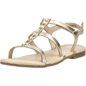 Ara Sandalen met riem goud