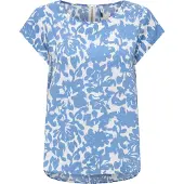 ONLY Blouse 'ONLVic' hemelsblauw / wit