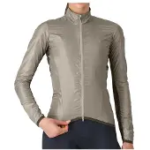 Castelli - Women's Aria Shell 2 Jacket - Fietsshirt L, grijs