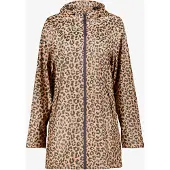 Mountain Peak lange dames regenjas met panterprint maat XXL