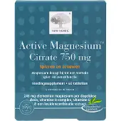 New Nordic Active Magnesium Citrate 750 mg - 60 tabletten
