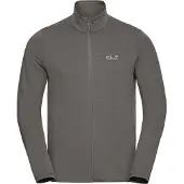 Jack Wolfskin - Litestride Fullzip - Fleecevest L, grijs