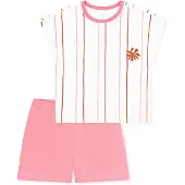 Schiesser Nachtkledij ' Kids Nightwear ' pink / wit